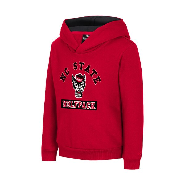 Red/Black Toddler Fleece Hoodie - N